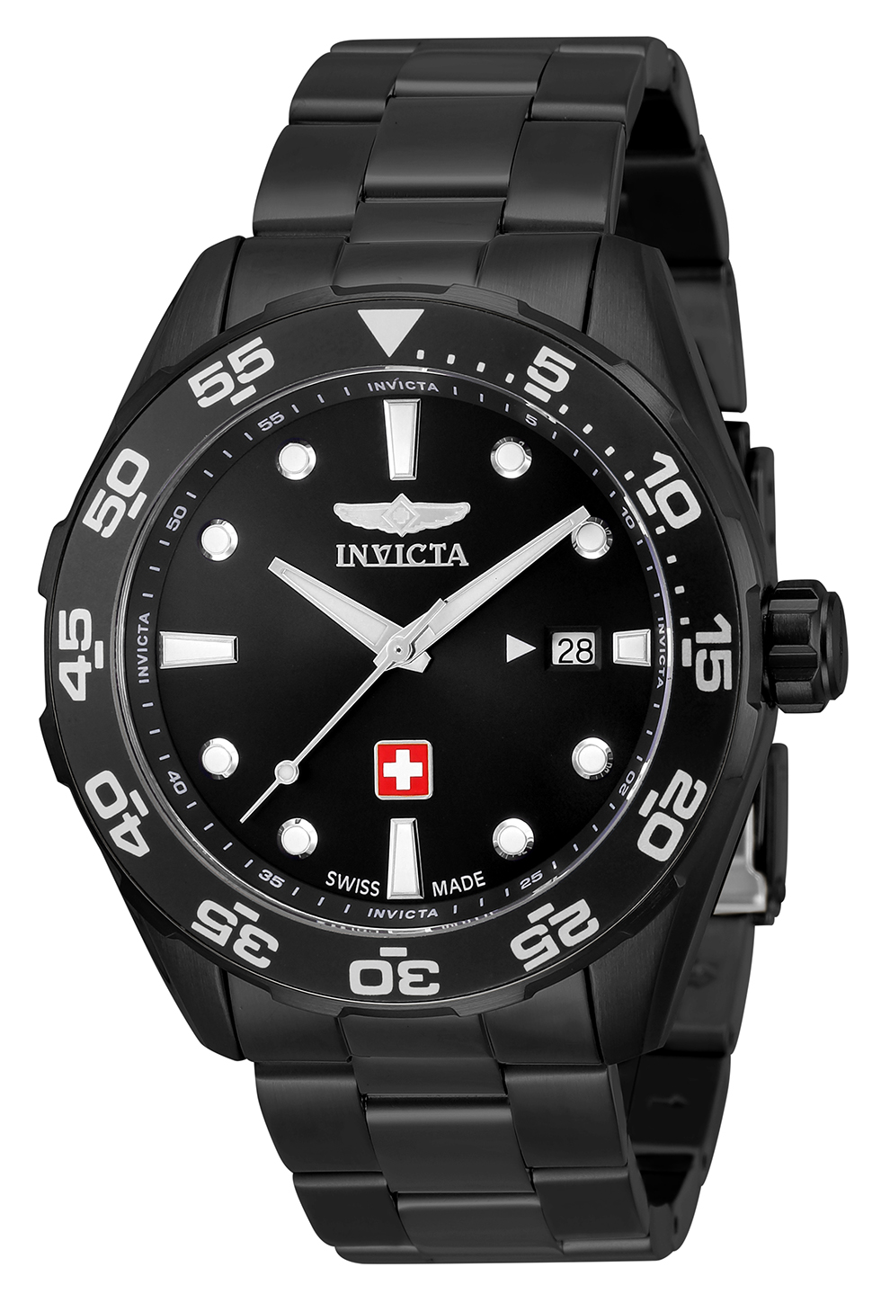 Invicta Pro Diver Men's Watch - 44mm, Black (33461)