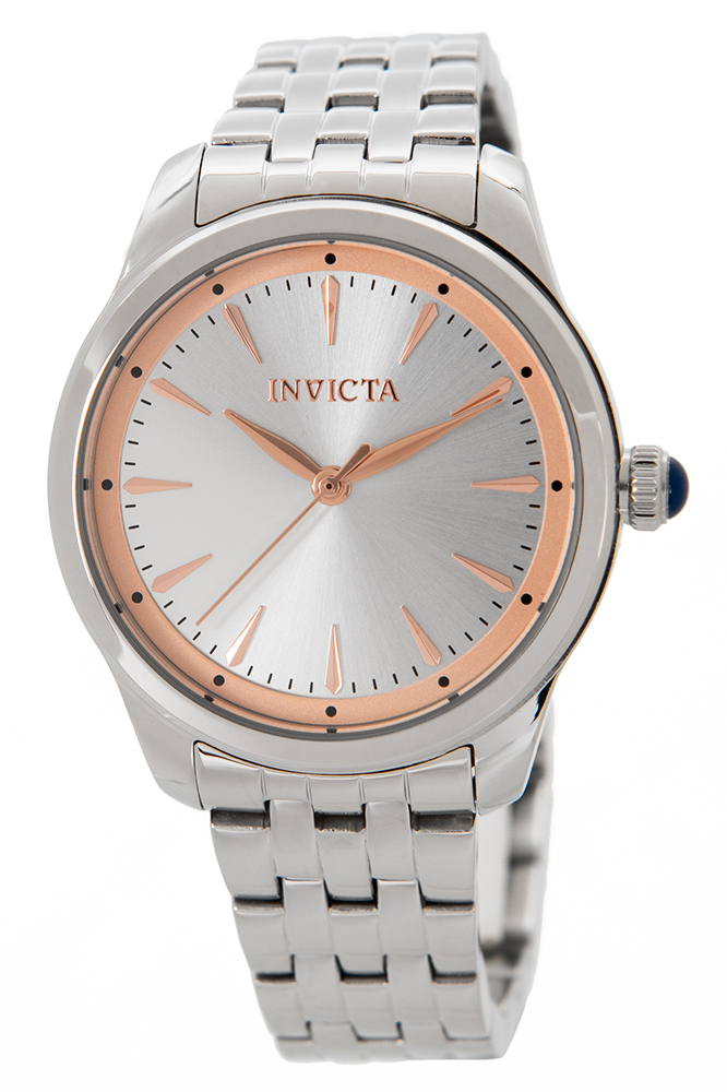 Pre-Owned Invicta Angel Women's Silver Watch - 33mm - (AIC-31092)