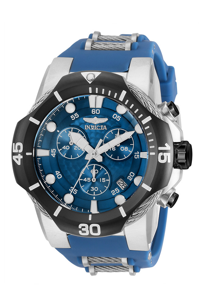 Invicta Bolt Men's Watch - 51mm, Steel, Blue (ZG-31167)