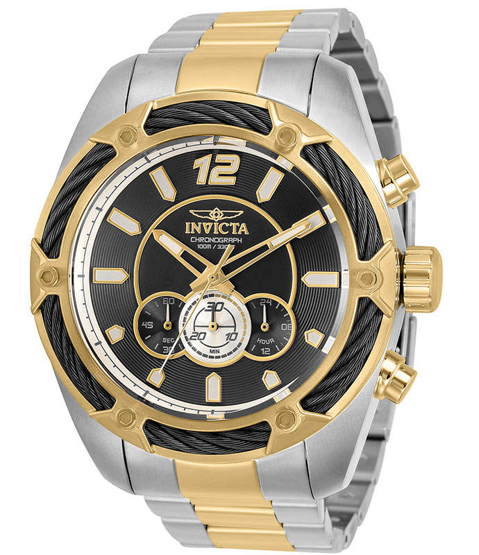 Invicta Bolt Men's Watch - 52mm, Steel, Gold (ZG-31471)