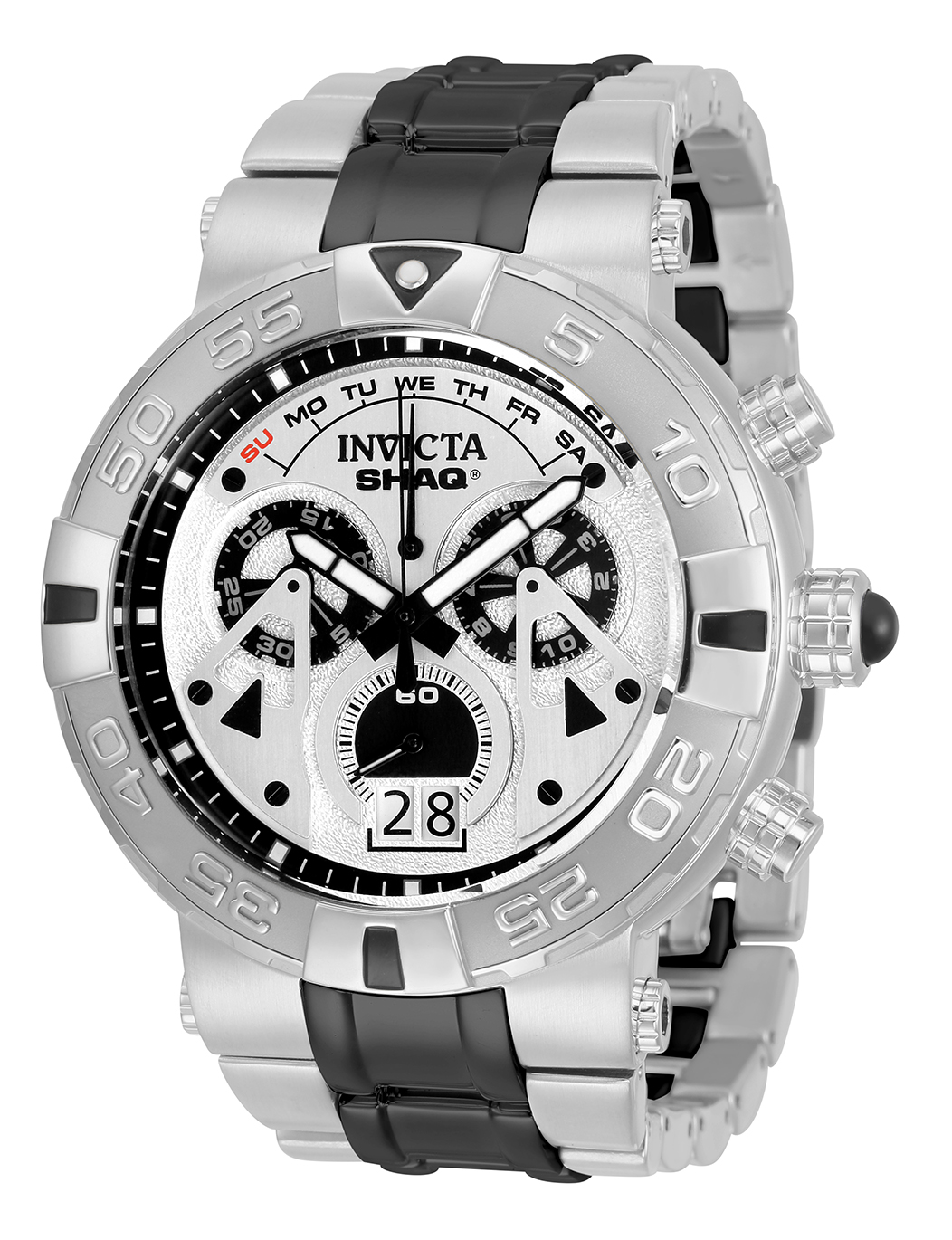 Invicta SHAQ Men's Watch - 52mm, Steel, Black (33782)