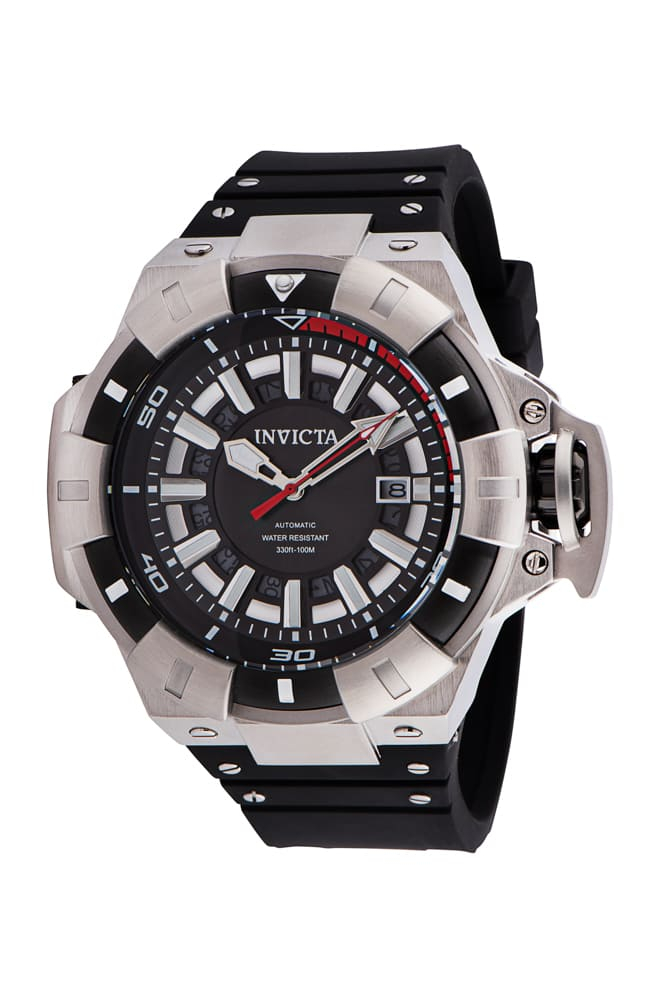 Invicta Akula Automatic Men's Watch - 52.5mm, Black, Silver (31875)