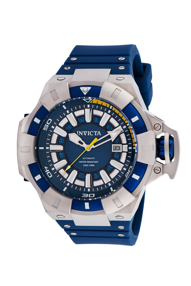 Invicta Akula Automatic Men's Watch - 52.5mm, Steel, Blue (31877)