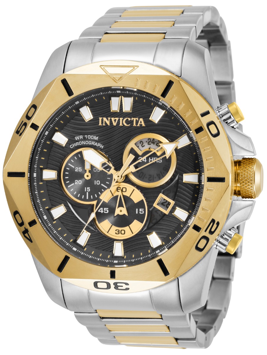 Invicta Speedway Men's Watch - 50mm, Steel, Gold (ZG-32270)