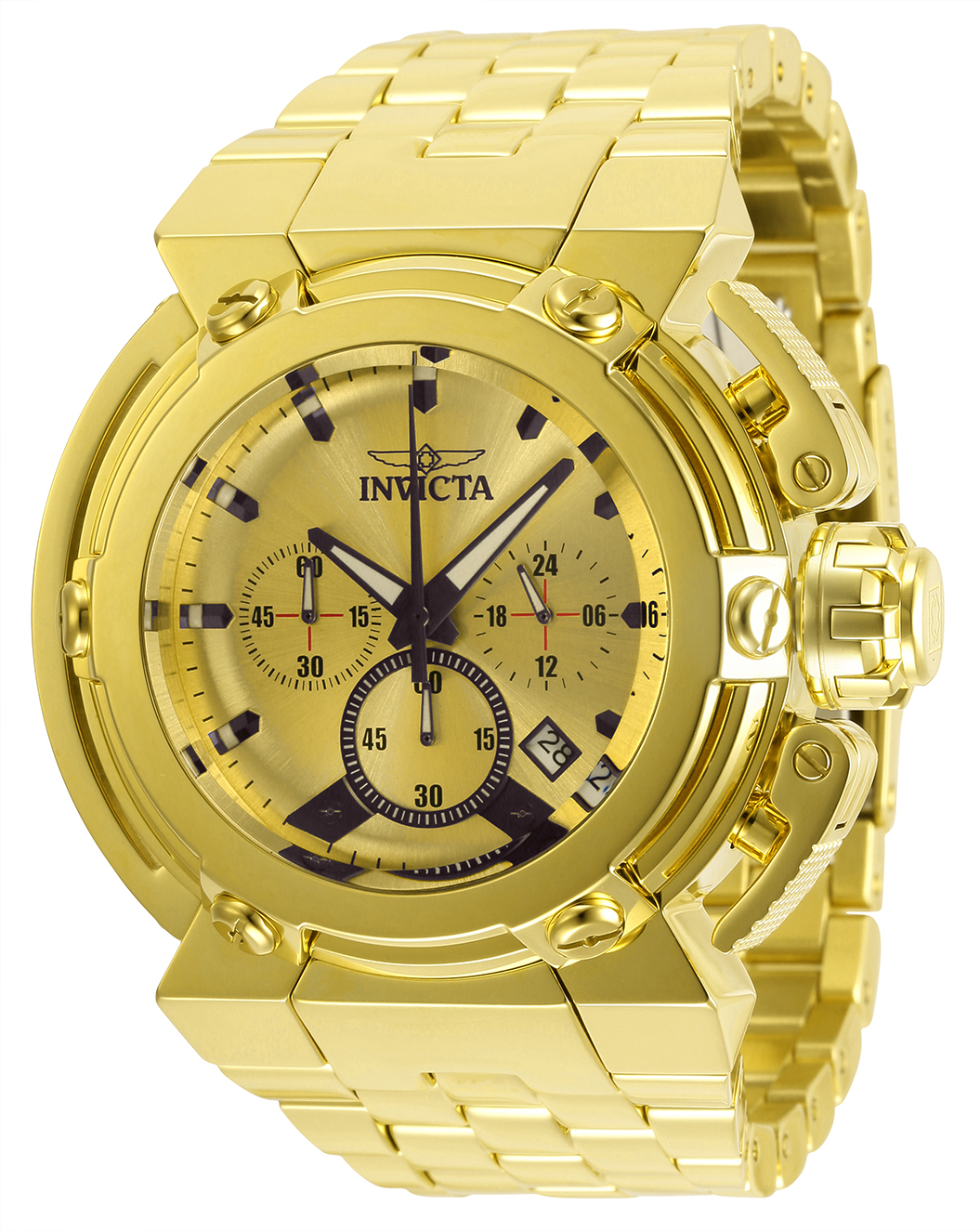 Invicta Coalition Forces X-Wing Men's Watch - 46mm, Gold (34870)
