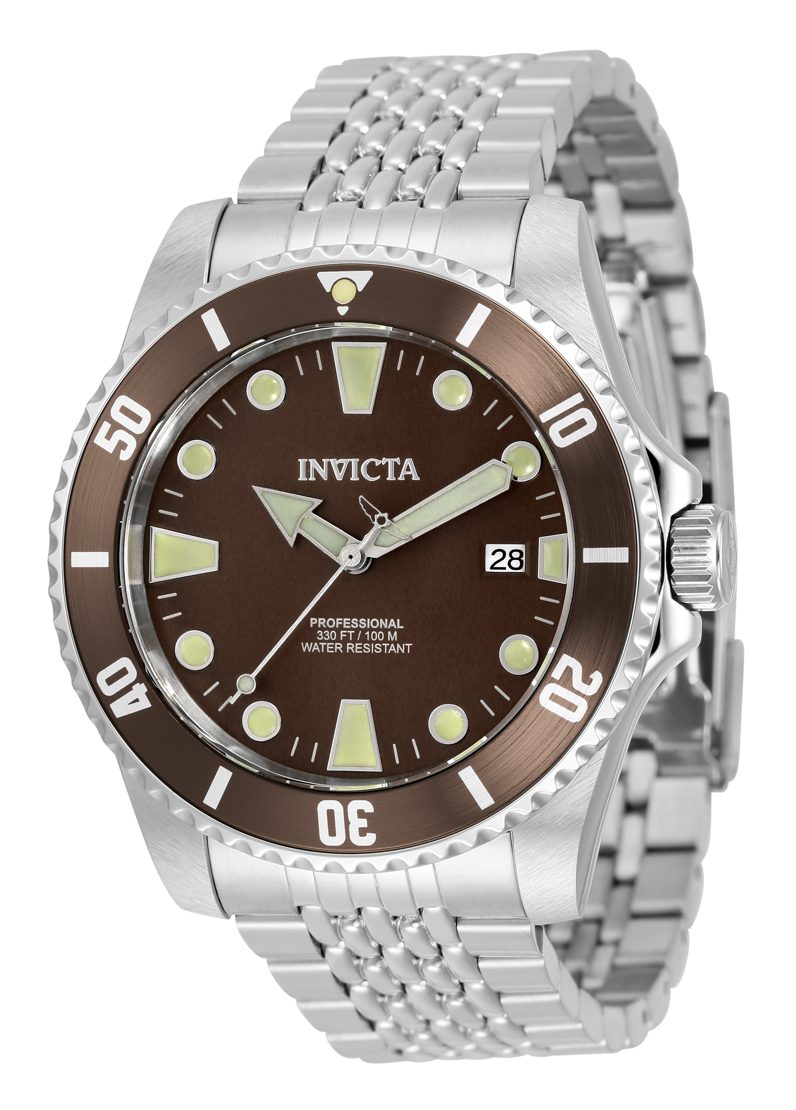 Invicta Pro Diver Automatic Men's Watch - 44mm, Steel (33504)