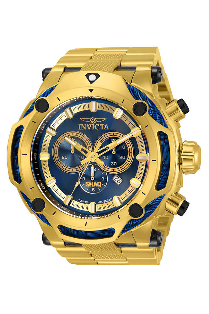 Invicta SHAQ Men's Watch - 60mm, Gold, Black (33660)