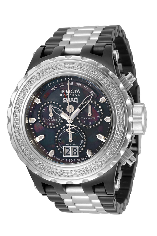 #1 LIMITED EDITION - Invicta SHAQ Quartz Men's Black w/ 1 Carat Diamonds Watch - 52mm - (33926-N1)