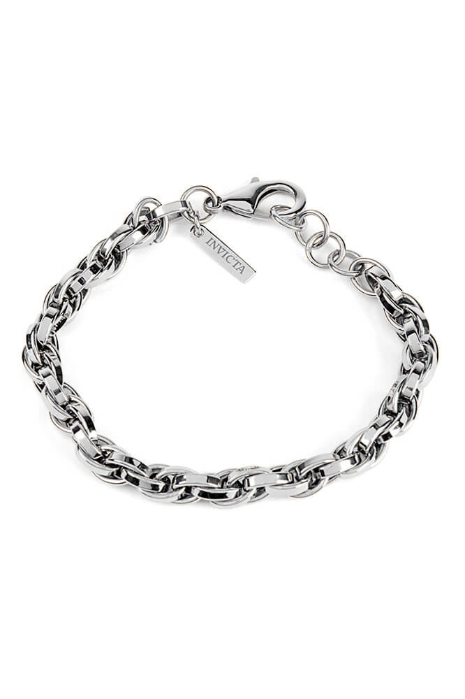 Invicta Elements Mens Stainless Steel Bracelet, Steel (33982)