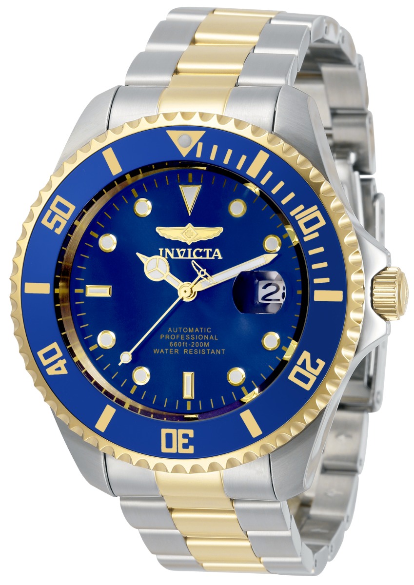Invicta Pro Diver Automatic Men's Watch - 47mm, Steel, Gold (ZG-34042)