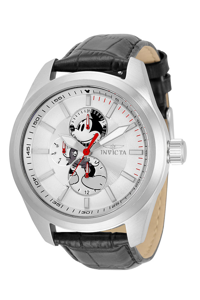 #1 LIMITED EDITION - Invicta Disney Limited Edition Mickey Mouse Quartz Men's Silver Watch - 46mm - (34089-N1)