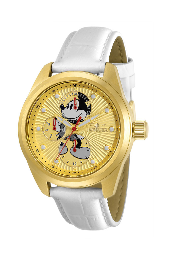 #1 LIMITED EDITION - Invicta Disney Limited Edition Mickey Mouse Quartz Women's Gold Watch - 38mm - (34094-N1)