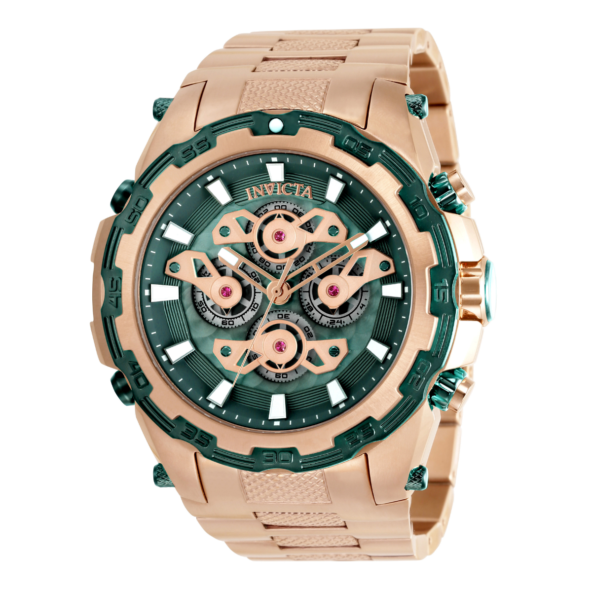 Invicta Specialty Men's Watch - 50mm, Rose Gold (ZG-34227)