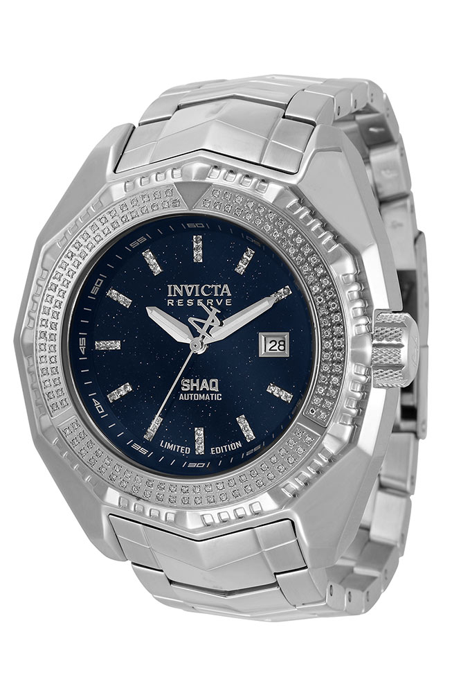 #1 LIMITED EDITION - Invicta SHAQ Automatic Men's Blue w/ 0.74 Carat Diamonds Watch - 55mm - (34619-N1)