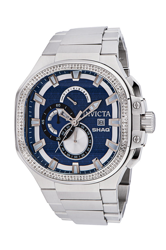 #1 LIMITED EDITION - Invicta SHAQ Quartz Men's Metallic Blue w/ 0.97 Carat Diamonds Watch - 52mm - (34943-N1)