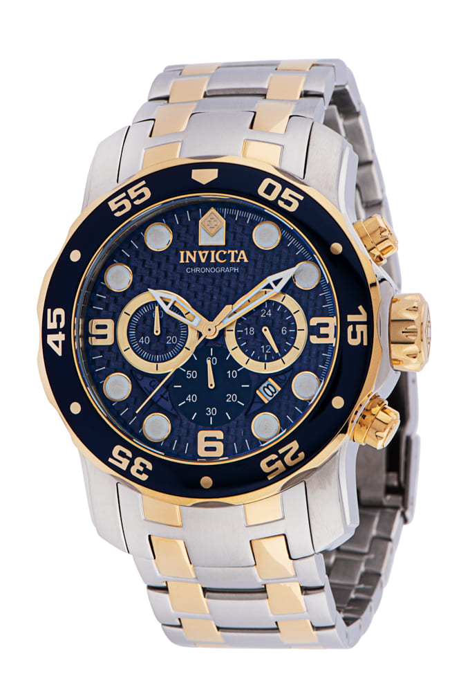 Invicta Pro Diver Men's Watch - 48mm, Gold, Steel (ZG-35135)