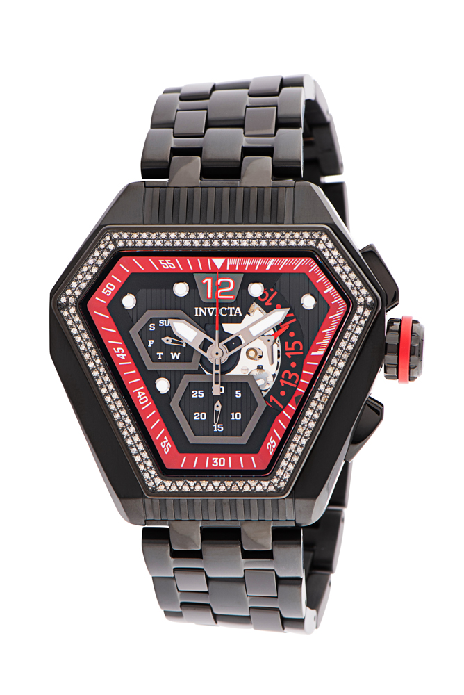 Invicta Speedway 0.76 Carat Diamond Men's Watch - 52mm, Black (35308)