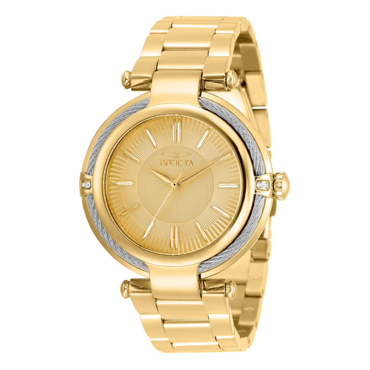 Pre-Owned Invicta Bolt Women%27s Watch - 40mm, Gold (AIC-35354)