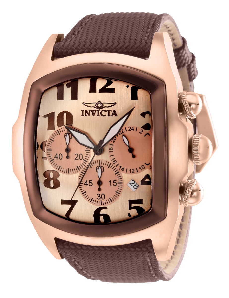 Invicta Lupah Men's Watch - 46.7mm, Brown (35538)