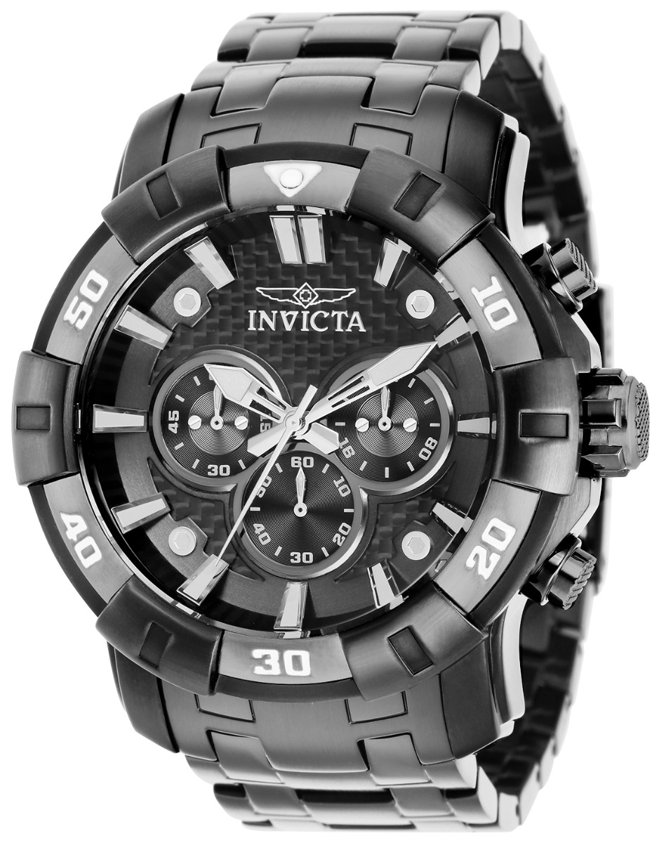 Invicta Pro Diver SCUBA Men's Watch - 52mm, Gunmetal (36048)