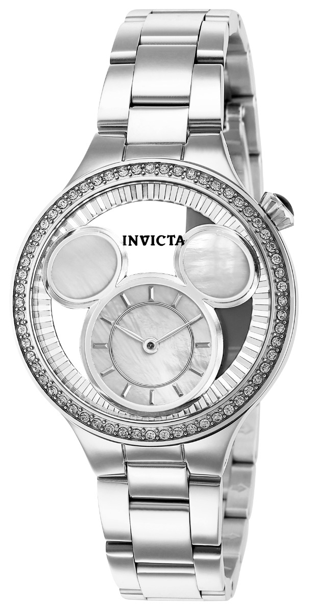 Invicta Disney Limited Edition Women's Watch w/ Metal & Mother of Pearl Dial - 35mm, Steel (36263)
