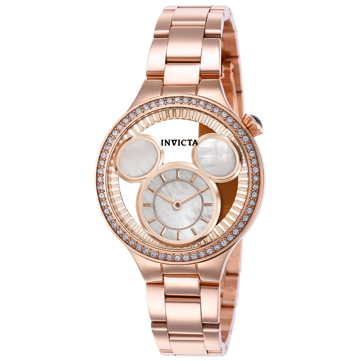 Invicta Disney Limited Edition Women's Watch w/ Metal & Mother of Pearl Dial - 35mm, Rose Gold (36267)