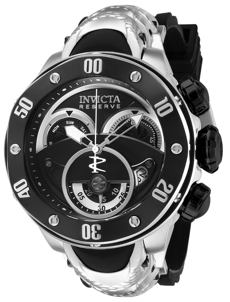 Invicta Kraken Men's Watch - 54mm, Black, Steel (36328)