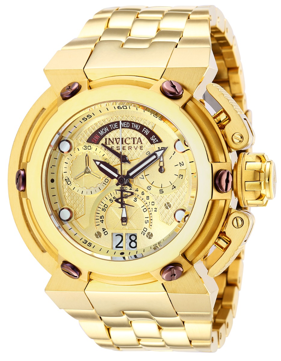 Invicta Reserve X-Wing Men's Watch - 46mm, Gold (36576)