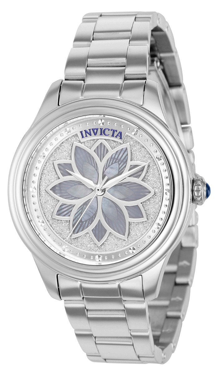 Invicta Wildflower Women's Watch w/ Metal & Mother of Pearl Dial - 35mm, Steel (37084)