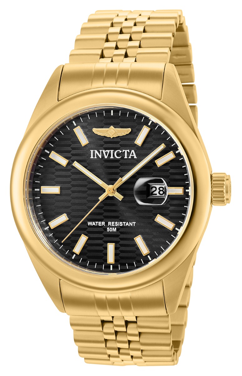 Invicta Aviator Men's Watch - 43mm, Gold (38413)
