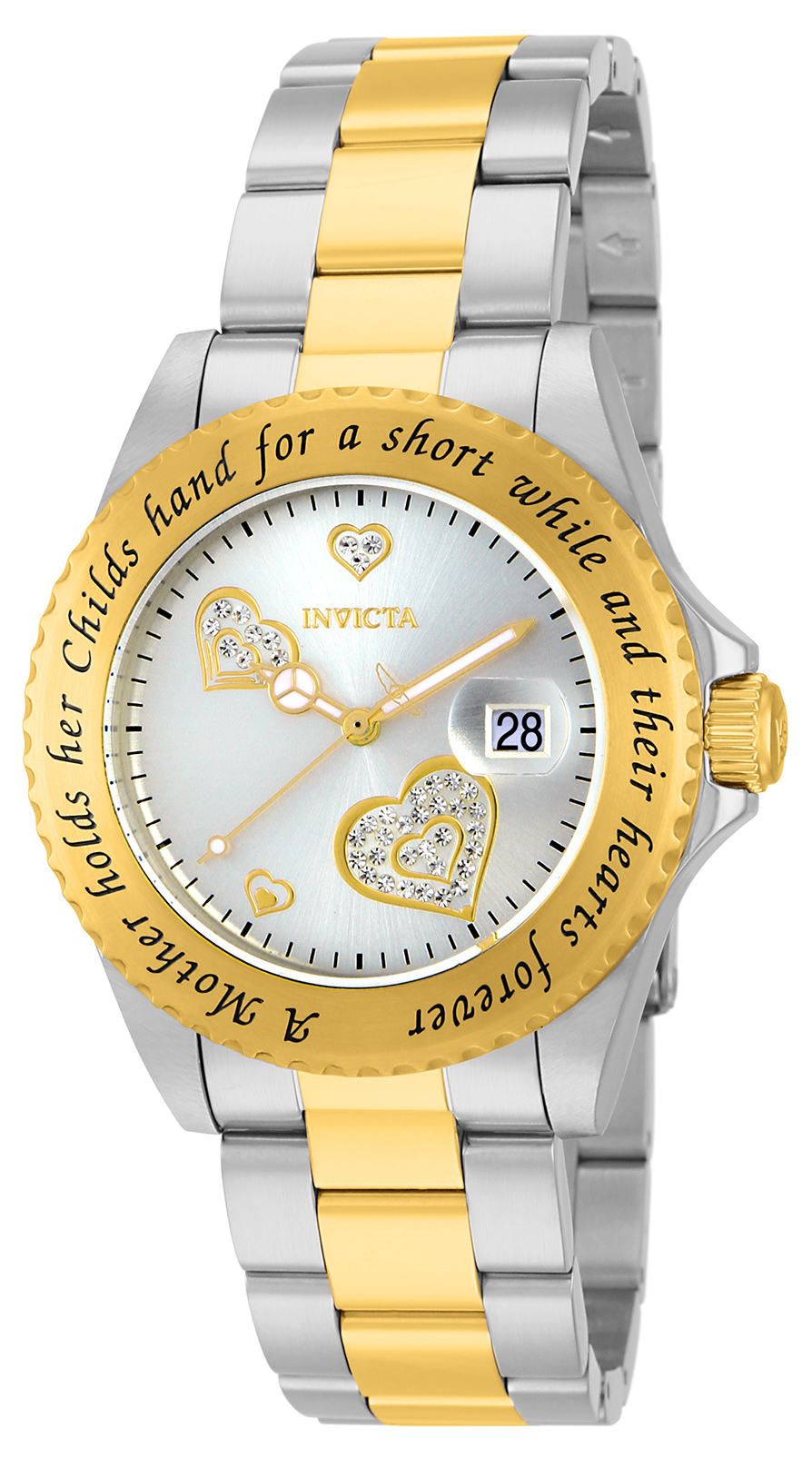 Invicta Angel Women's Watch - 40mm, Steel, Gold (14730)