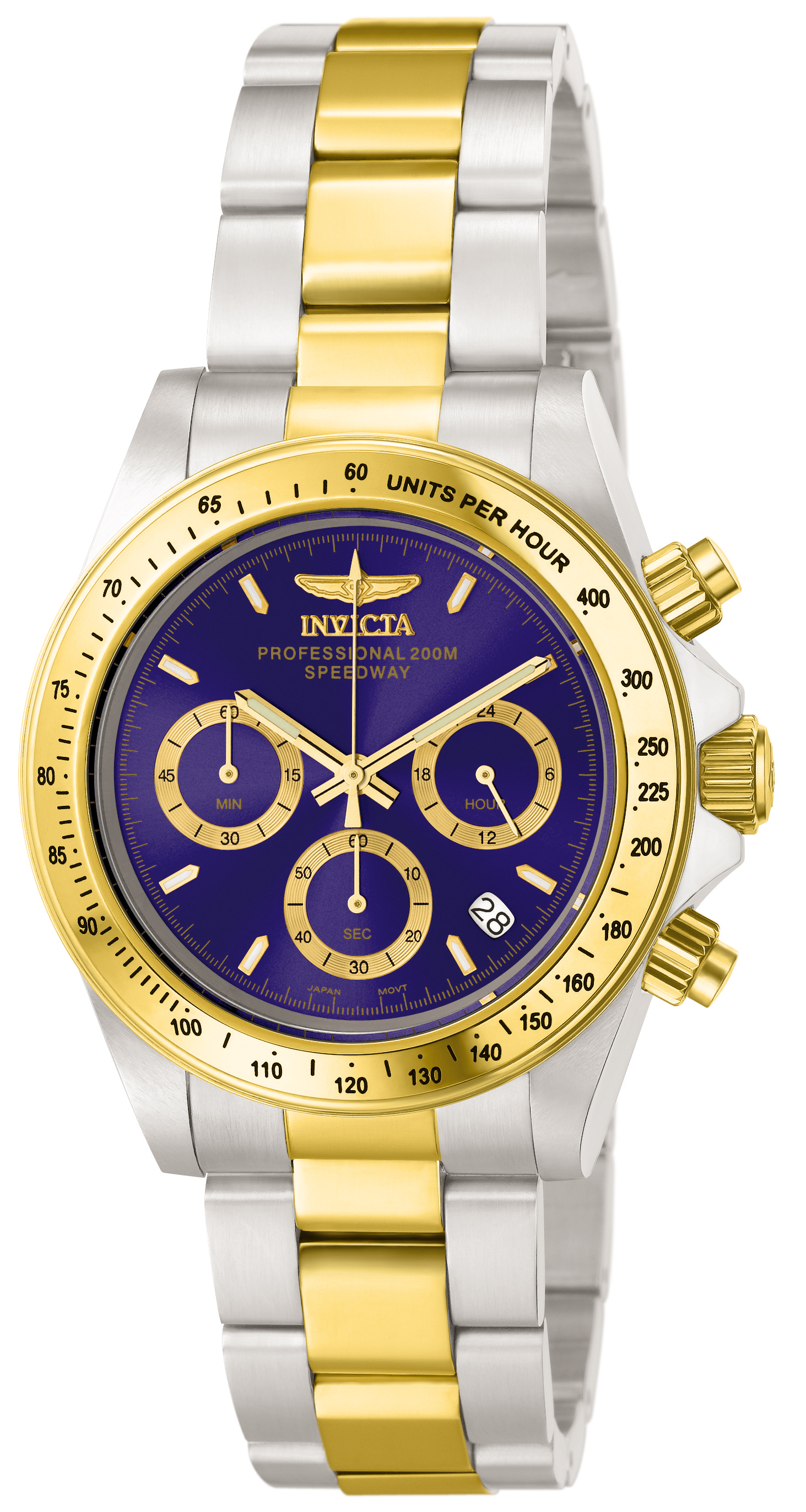 Invicta Speedway Men's Watch - 39.5mm, Steel, Gold (3644)