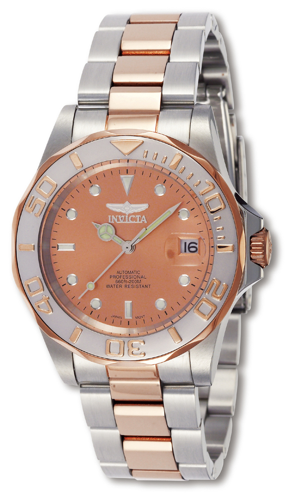 Invicta Pro Diver Automatic Men's Watch - 40mm, Steel, Rose Gold (ZG-9423)