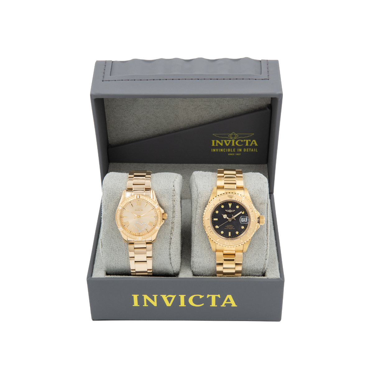 Invicta Pro Diver Automatic Men's Watch - 40mm, Gold - Special Edition Bundle - (B-15848-20322-AU21)