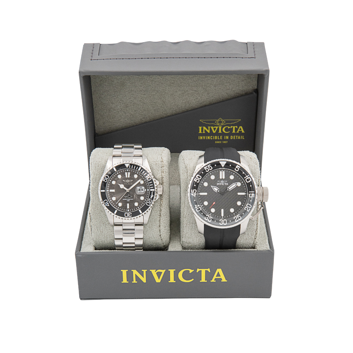 Invicta Pro Diver Men's Watch - 43mm, Steel - Special Edition Bundle - (B-30806-30725-AU21)