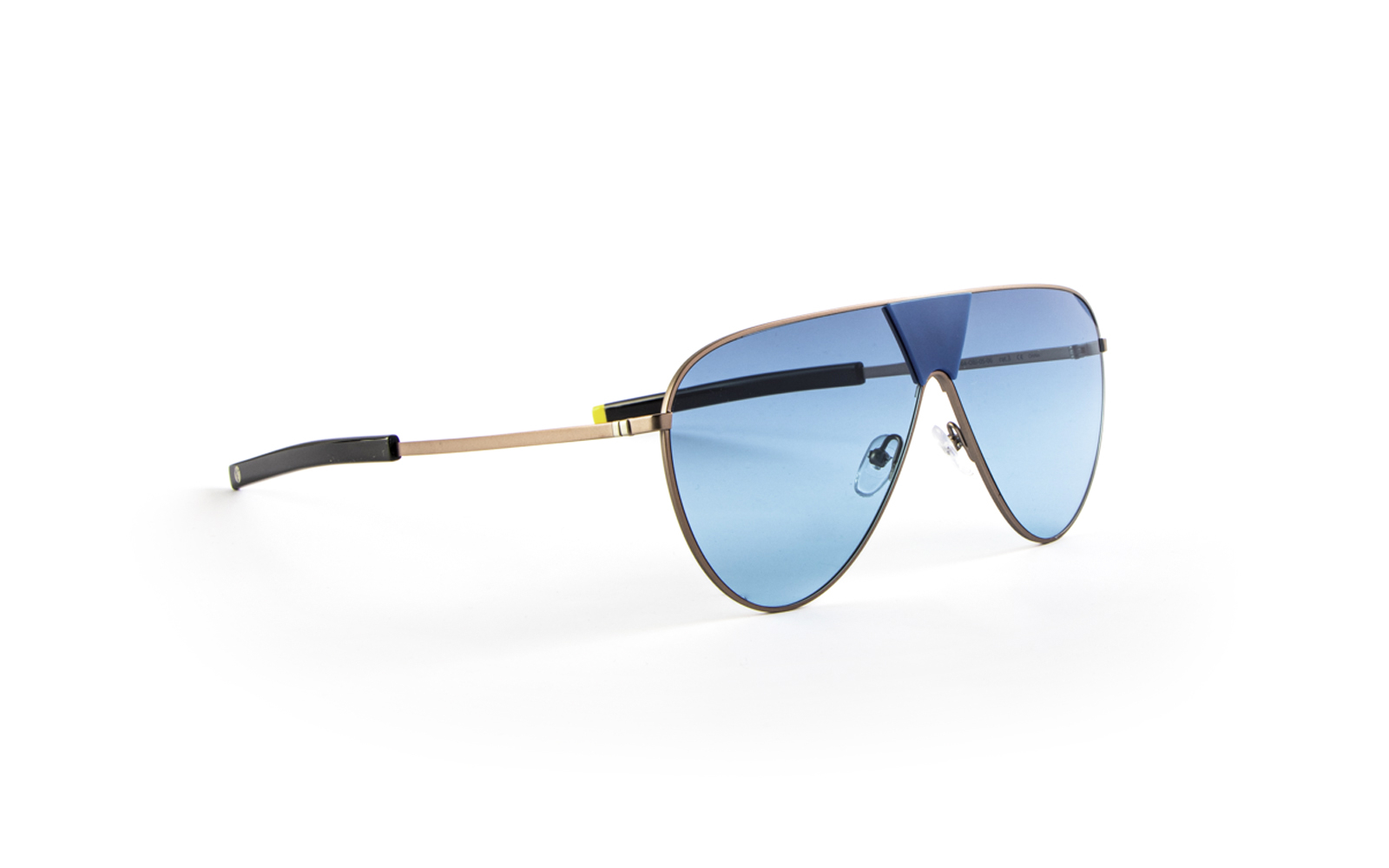 Invicta Men's Objet D Art Shield Sunglasses, Blue (27564-OBJ-05-06)