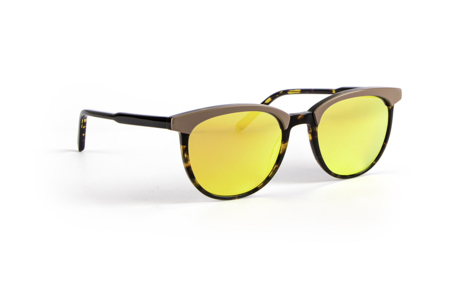 Invicta Men's Pro Diver Round Sunglasses, Yellow (6983-PRO-58)