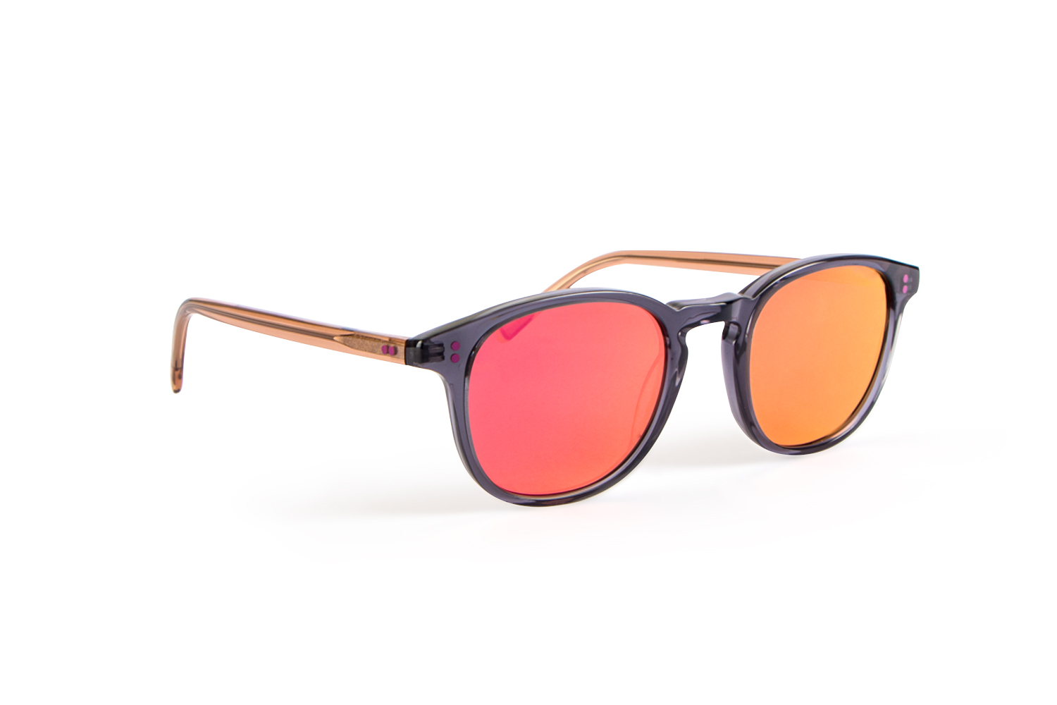 Invicta Men's Pro Diver Retro Square Sunglasses, Pink (9404-PRO-53)