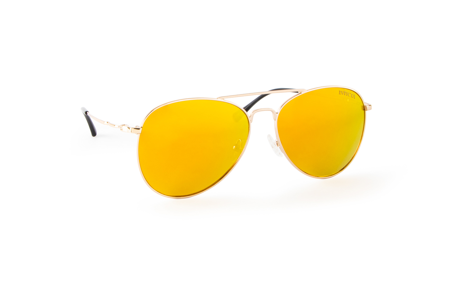 Invicta Men's Aviator Aviator Sunglasses, Yellow (22523-AVI-09)