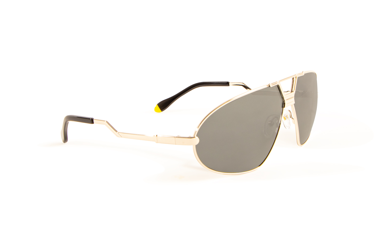 Invicta Men's Bolt Shield Sunglasses, White (24453-BOL-13-01)
