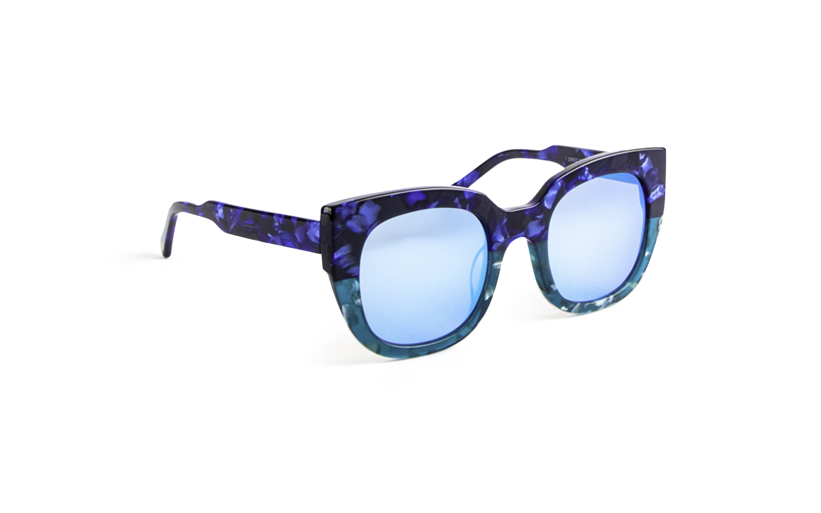 Invicta Women's Angel Cat Eye Sunglasses, Blue (29552-ANG-03)