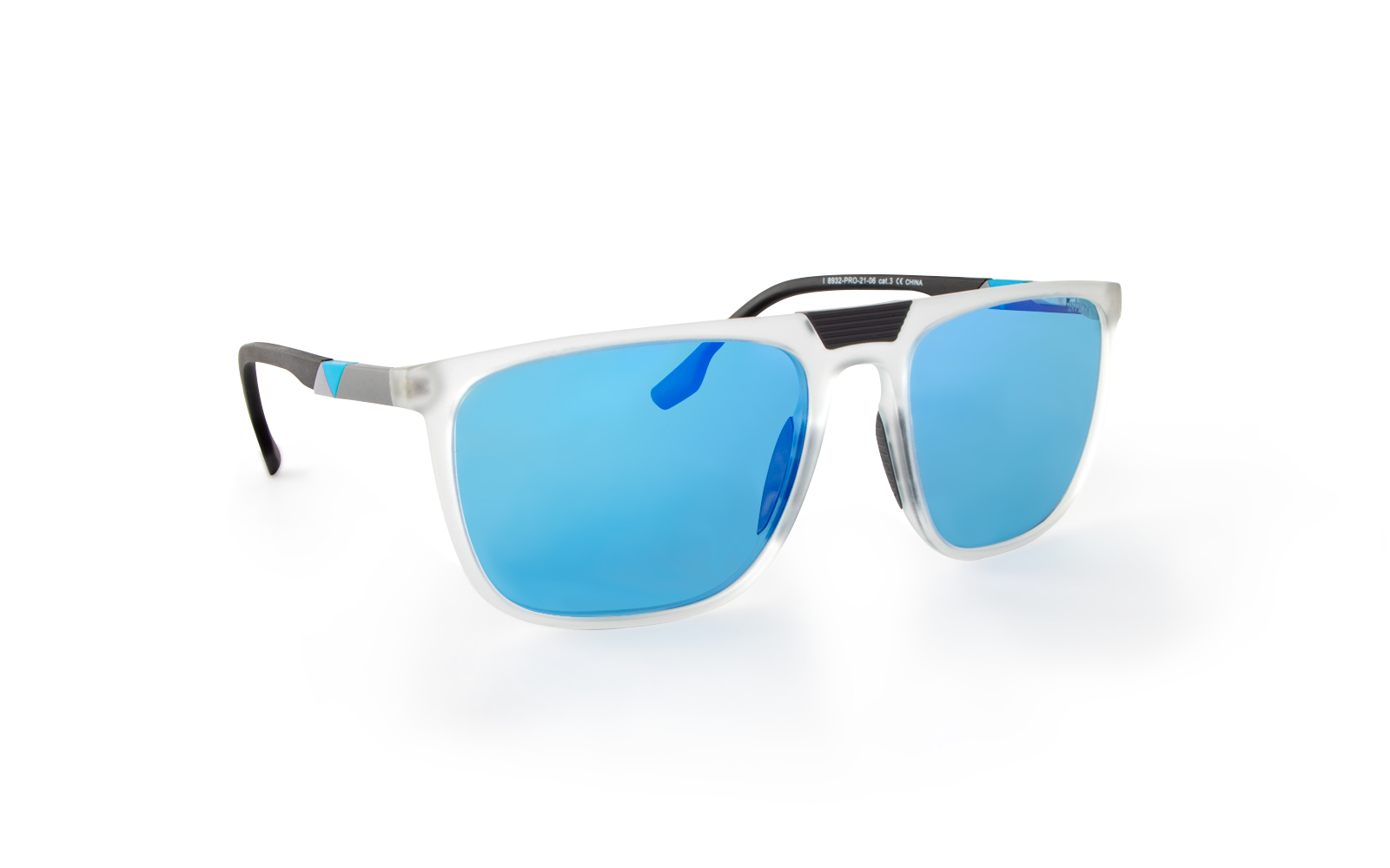Invicta Men's Pro Diver Retro Square Sunglasses, Blue (8932-PRO-21-06)