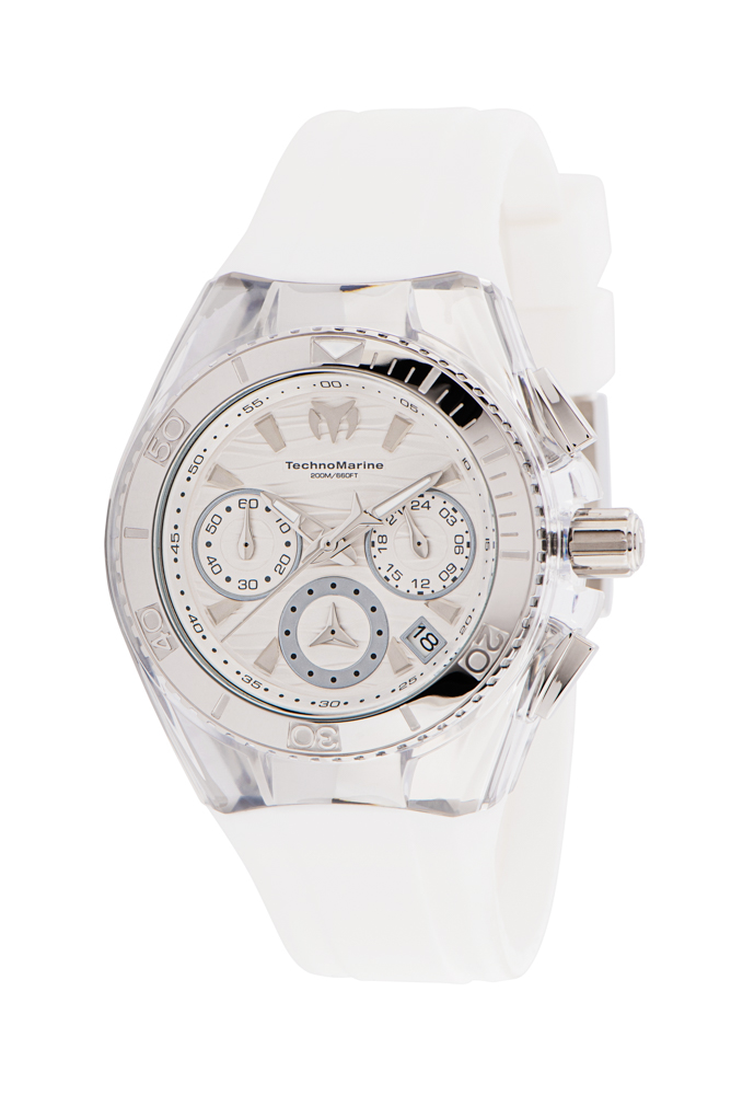 TechnoMarine Cruise Star Women's Watch - 40.57mm, White (TM-120033)