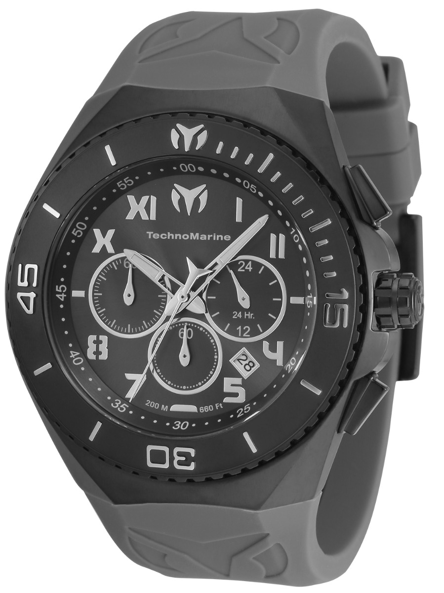 TechnoMarine Manta Ocean Men's Watch - 48mm, Grey (TM-220022)