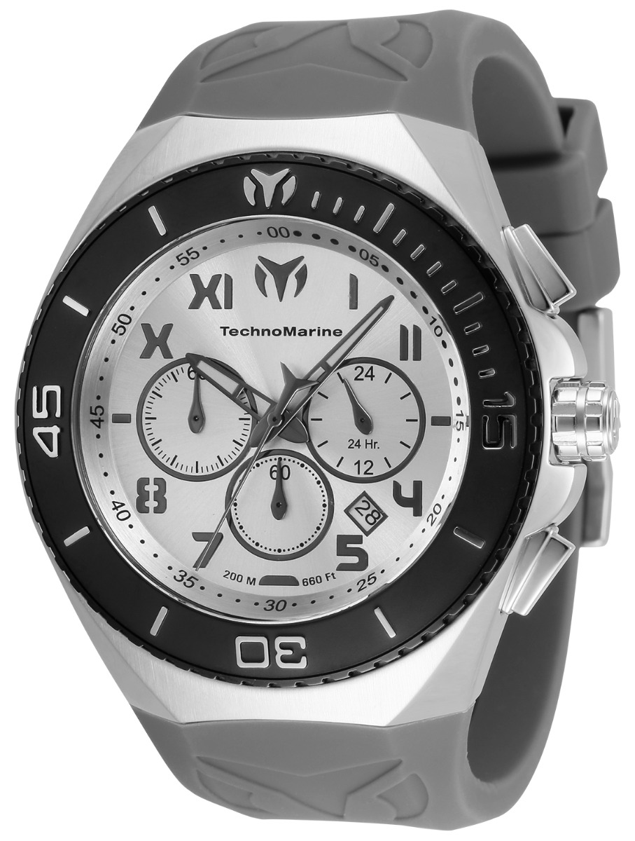 TechnoMarine Manta Ocean Men's Watch - 48mm, Grey (TM-220023)
