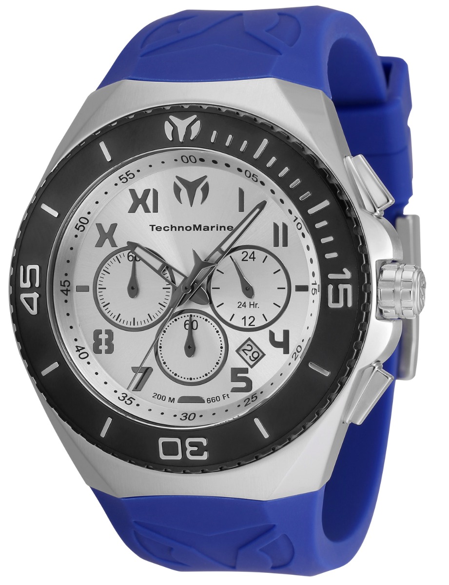 TechnoMarine Manta Ocean Men's Watch - 48mm, Blue (TM-220024)