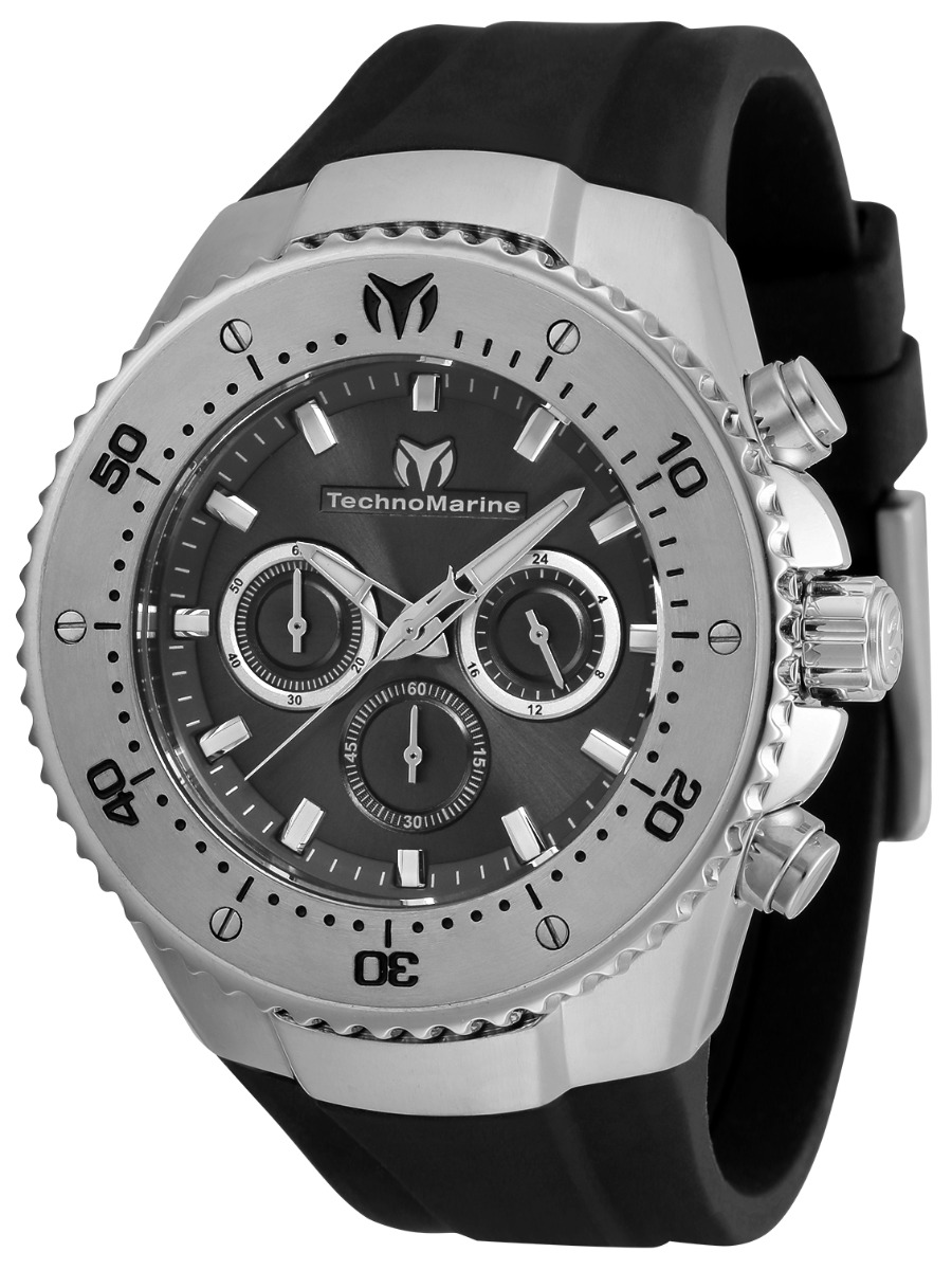 TechnoMarine Manta Sea Men's Watch - 48mm, Black (TM-220062)