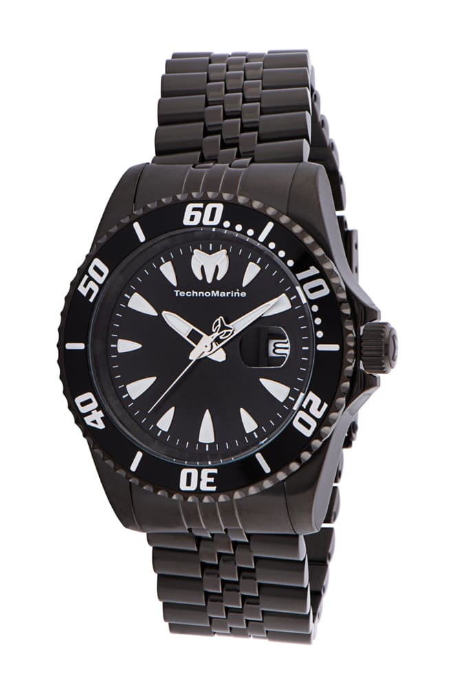 TechnoMarine Manta Sea Men's Watch - 42mm, Gunmetal (TM-220089)