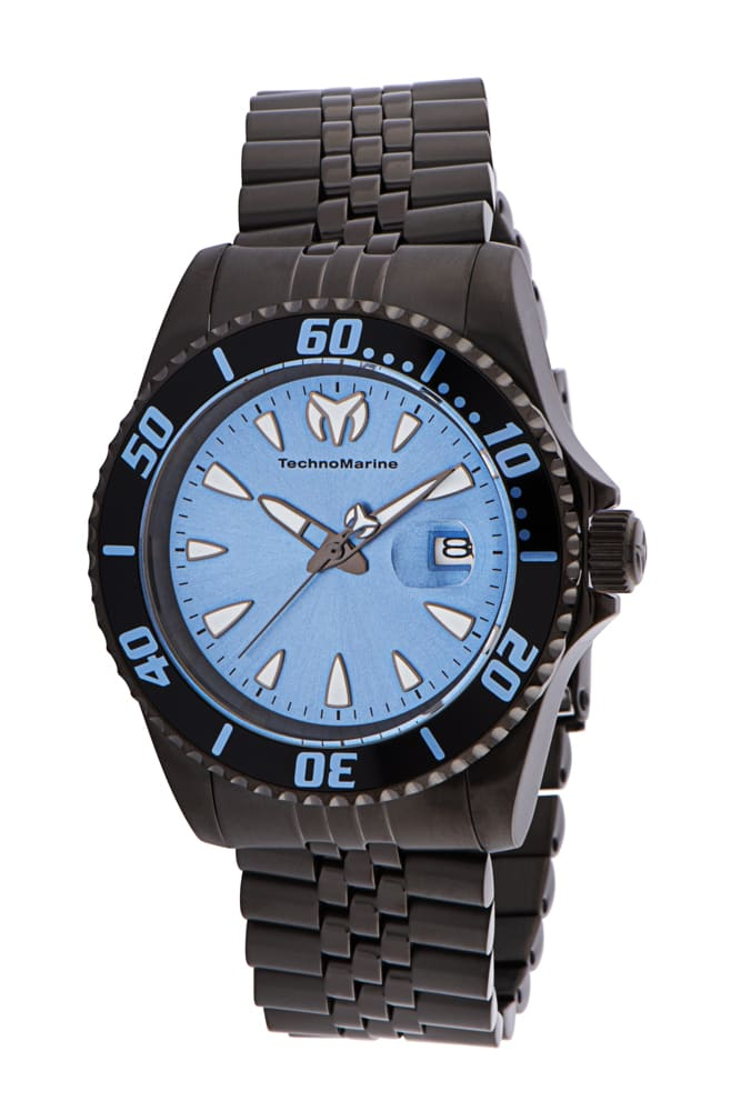 TechnoMarine Manta Sea Men's Watch - 42mm, Gunmetal (TM-220090)